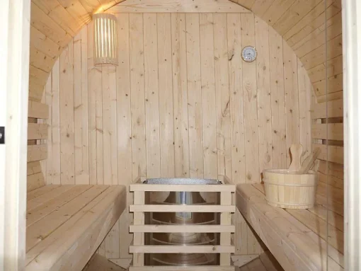 Sauna De Exterior 4 Lugares C185 X L180 X A190 Cm - Isokyro