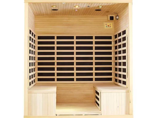 Sauna De Infravermelhos 4/5 Lugars Com Vidros Fumados C180 X L160 X A200 Cm 3060 W, Gama Prestigio - Tromso