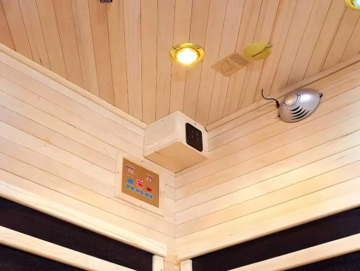 Sauna De Infravermelhos 4/5 Lugars Com Vidros Fumados C180 X L160 X A200 Cm 3060 W, Gama Prestigio - Tromso