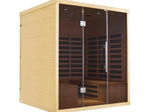Sauna De Infravermelhos 4/5 Lugars Com Vidros Fumados C180 X L160 X A200 Cm 3060 W, Gama Prestigio - Tromso