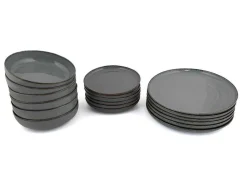 Servico De Louça Em Porcelana 18 Pecas Azul - Sancha