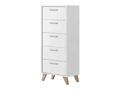 Sinfonier 5 Gavetas 99X40X35 Branco