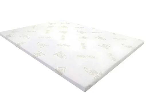 Sobrecolchão Luxo Memória De Forma 180X200 Cm - Aloe Vera Da Naturea