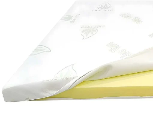 Sobrecolchão Luxo Memória De Forma 180X200 Cm - Aloe Vera Da Naturea