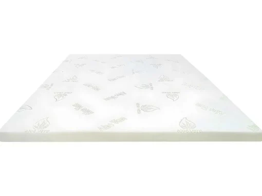 Sobrecolchão Luxo Memória De Forma 180X200 Cm - Aloe Vera Da Naturea