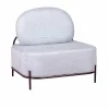 Sofá De 1 Lugar Com Design Minimalista - Clair - Azul