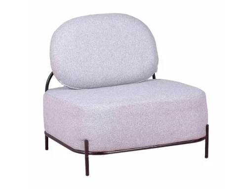 Sofá De 1 Lugar Com Design Minimalista - Clair - Cinza