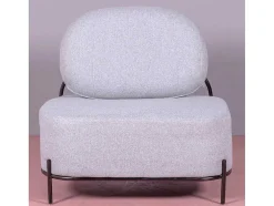 Sofá De 1 Lugar Com Design Minimalista - Clair - Cinza
