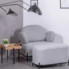 Sofá De 1 Lugar De Design Minimalista Com Bracos - Clair - Cinza
