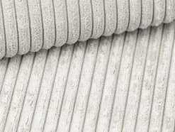 Sofá De 4 Lugares Convertivel Abertura Rapida Tecido Creme, Cama De 160 Cm, Colchão De 18 Cm - Mondovi