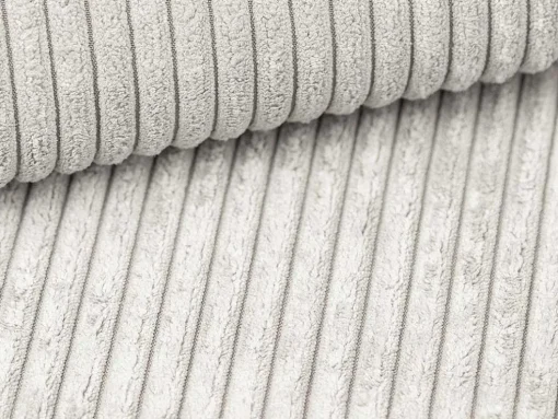 Sofá De 4 Lugares Convertivel Abertura Rapida Tecido Creme, Cama De 160 Cm, Colchão De 18 Cm - Mondovi