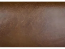 Sofá De 3 Lugares Convertivel De Abertura Rapida 100% Pele De Bufalo Pele Vintage Caramelo - Delectea Ii