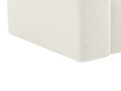 Sofá De 4 Lugares Em Tecido Boucle Branco - Pogni