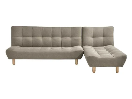 Sofá Modular Convertivel Tecido Taupe - Esteban