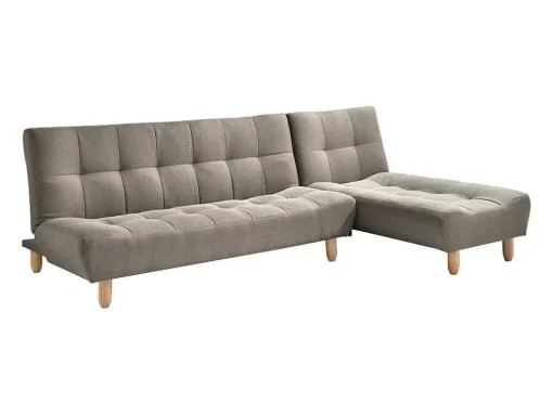 Sofá Modular Convertivel Tecido Taupe - Esteban