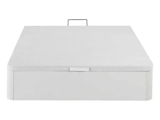 Sommier Com Arrumação Hestia Da Ysmee - Branco Mate - 140X190 Cm