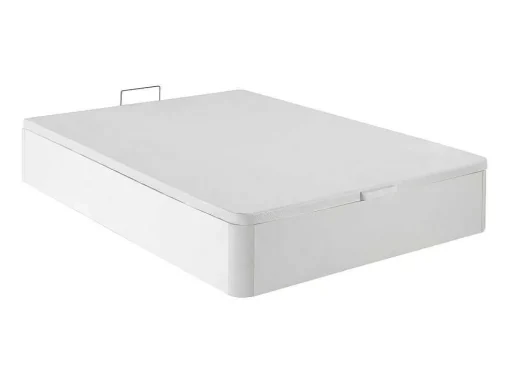 Sommier Com Arrumação Hestia Da Ysmee - Branco Mate - 140X190 Cm