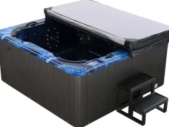 Spa De 6 Lugares Azul Com Acessórios 128 Jatos C220 X L220 X A97 Cm, Sistema Balboa, Gama Prestigio - Comino