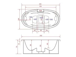 Spa De 2 Lugares, Branco, 16 Jatos C210 X L110 X A78 Cm, Sistema Balboa - Samoa Iii
