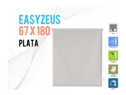 Store Enrouleur Easyfix Polyester Opaque Multicolore