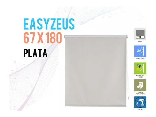 Store Enrouleur Easyfix Polyester Opaque Multicolore