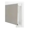 Store Enrouleur Polyester Translucide Argent 120 X 175