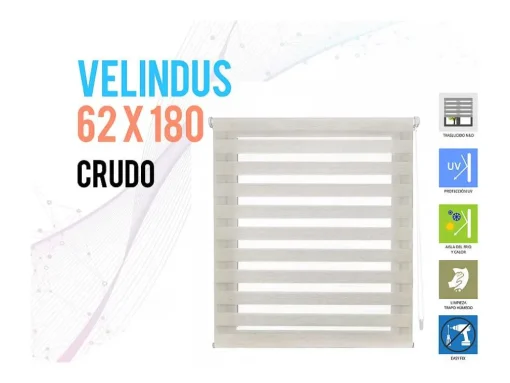 Store Enrouleur Polyester Translucide Multicolore