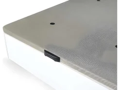 Tampa Estofada Dobravel Para Canape Madeira 3D 25 Branco 90X190Cm Atenas