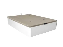 Tampa Estofada Dobravel Para Canape Madeira 3D 25 Branco 90X190Cm Atenas