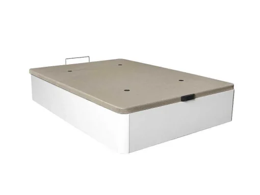 Tampa Estofada Dobravel Para Canape Madeira 3D 25 Branco 90X190Cm Atenas