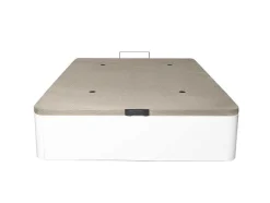 Tampa Estofada Dobravel Para Canape Madeira 3D 25 Branco 90X190Cm Atenas