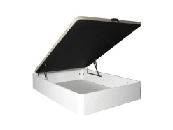 Tampa Estofada Dobravel Para Canape Madeira 3D 25 Branco 90X190Cm Atenas