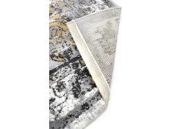 Tapete De Corredor Vintage Oriental De 80 X 200 Cm Bege E Amarelo - Agra