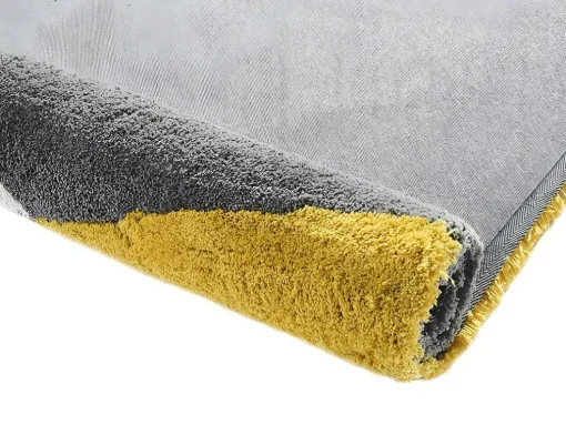 Tapete De Microfibra Yule - Poliester - Multicolorido - 120 X 170 Cm