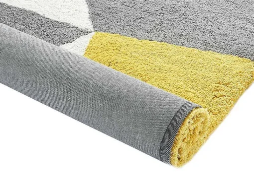 Tapete De Microfibra Yule - Poliester - Multicolorido - 120 X 170 Cm