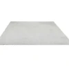 Tapete Shaggy De Pelos Compridos Microfibra 120X170 Cm Branco - Harvey