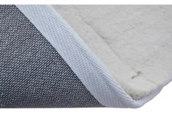 Tapete Shaggy De Pelos Compridos Efeito Pele 160X230 Cm Branco-Sujo - Bunny