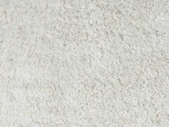 Tapete Shaggy De Pelos Compridos Microfibra 120X170 Cm Branco - Harvey