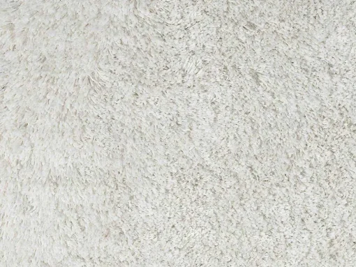 Tapete Shaggy De Pelos Compridos Microfibra 120X170 Cm Branco - Harvey
