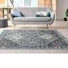 Tapete Vintage Oriental 200 X 290 Cm Cinza - Clossy