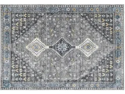 Tapete Vintage Oriental 200 X 290 Cm Cinza - Clossy
