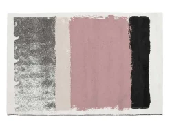 Tapete 160X230 Cm Cor-De-Rosa, Cinza E Branco - Camden