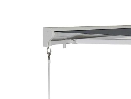 Toldo Retratil Motorizado Com Semicaixa 5 X 3 M Antracite - Cofana
