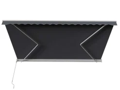 Toldo Retratil Motorizado Com Semicaixa 5 X 3 M Antracite - Cofana