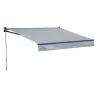 Toldo Saule 2,95 2,5M - Tecido Cinzento E Estrutura Cinzenta