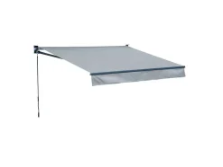 Toldo Saule 2,95 2,5M - Tecido Cinzento E Estrutura Cinzenta