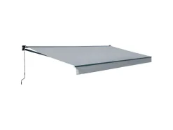 Toldo Saule 3,95 3M - Tecido Cinzento E Estrutura Cinzenta