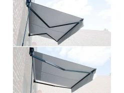 Toldo Saule 2,95 2,5M - Tecido Cinzento E Estrutura Cinzenta