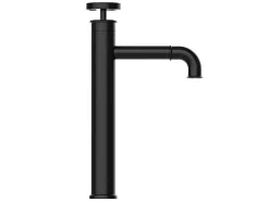 Torneira Misturadora Mecanica Sobrelevada A30,3 Cm Preto Mate - Kodva