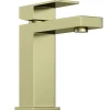 Torneira Misturadora Mecanica Quadrada A15,7 Cm Dourado Acabamento Acetinado - Vipava
